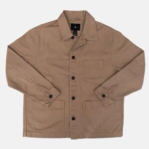 H&M Chore Jacket - Utility Jacket - Barn Coat - tan